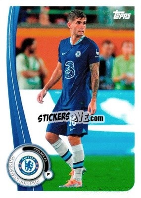 Sticker Christian Pulisic - Chelsea 2022-2023
 - Topps