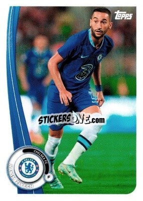 Sticker Hakim Ziyech - Chelsea 2022-2023
 n. CFC-17 - Topps