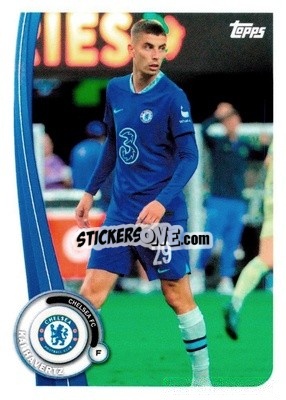 Sticker Kai Havertz - Chelsea 2022-2023
 n. CFC-18 - Topps