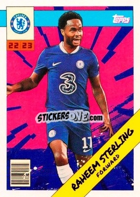 Sticker Raheem Sterling - Chelsea 2022-2023
 n. CH-3 - Topps