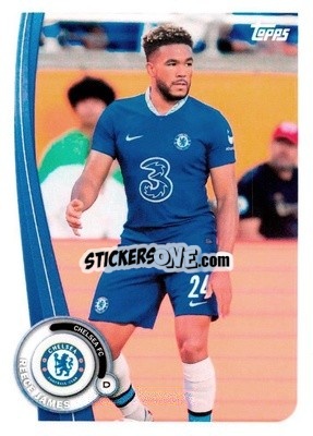Sticker Reece James - Chelsea 2022-2023
 n. CFC-2 - Topps