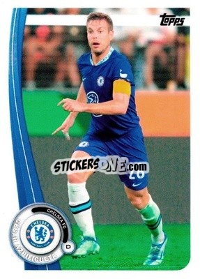 Cromo César Azpilicueta - Chelsea 2022-2023
 - Topps