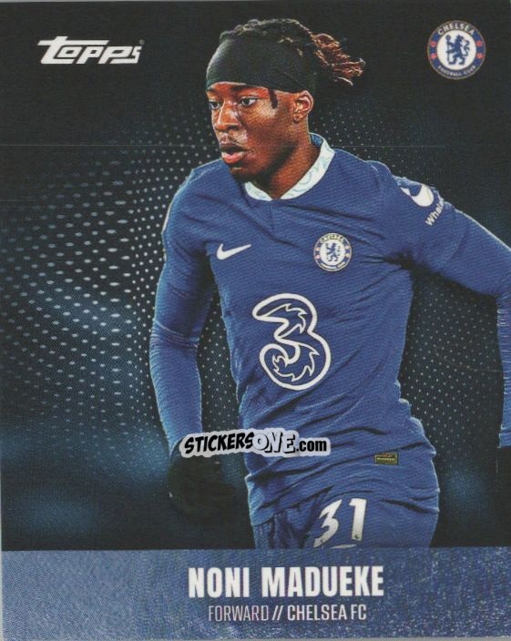 Cromo Noni Madueke - Chelsea Team Set 2022-2023 n. 20 - Topps