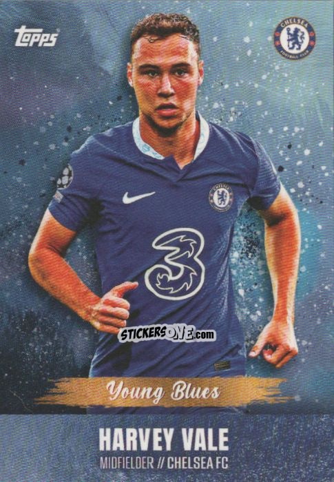 Cromo Harvey Vale - Chelsea Team Set 2022-2023 n. 40 - Topps