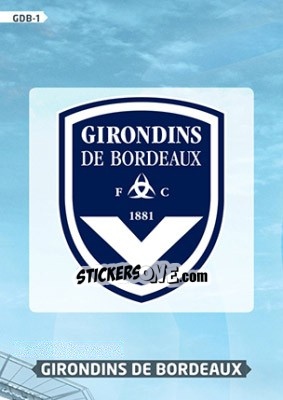 Sticker LOGO - FOOT 2013-2014. Adrenalyn XL n. GDB-1 - Panini