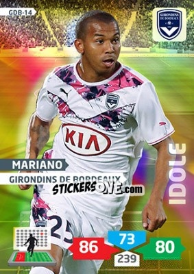 Sticker Mariano - FOOT 2013-2014. Adrenalyn XL n. GDB-14 - Panini