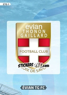 Sticker LOGO - FOOT 2013-2014. Adrenalyn XL n. ETG-1 - Panini