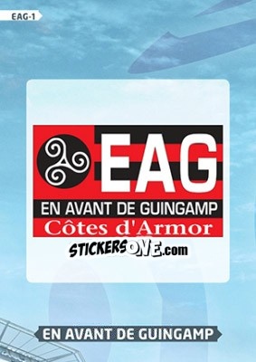 Sticker LOGO - FOOT 2013-2014. Adrenalyn XL n. EAG-1 - Panini
