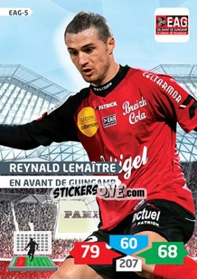 Sticker Reynald Lemaître - FOOT 2013-2014. Adrenalyn XL n. EAG-5 - Panini