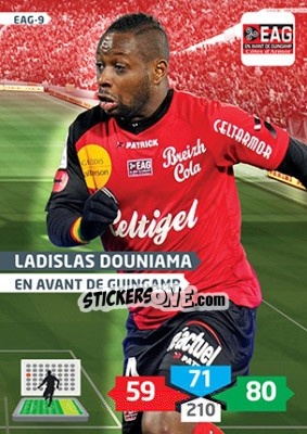 Cromo Ladislas Douniama - FOOT 2013-2014. Adrenalyn XL - Panini