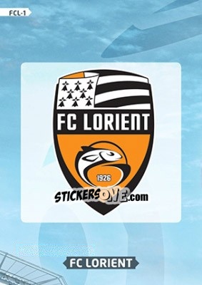 Sticker LOGO - FOOT 2013-2014. Adrenalyn XL n. FCL-1 - Panini