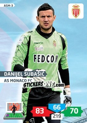 Sticker Danijel Subašic - FOOT 2013-2014. Adrenalyn XL n. ASM-3 - Panini