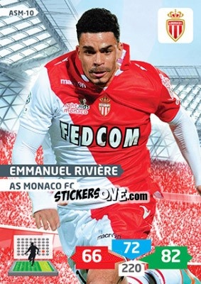 Sticker Emmanuel Rivière - FOOT 2013-2014. Adrenalyn XL n. ASM-10 - Panini