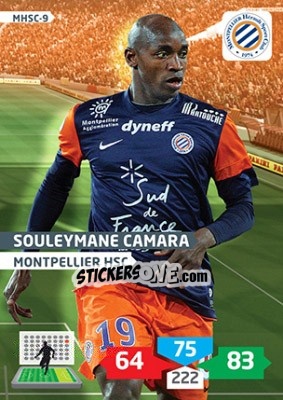 Figurina Souleymane Camara - FOOT 2013-2014. Adrenalyn XL - Panini