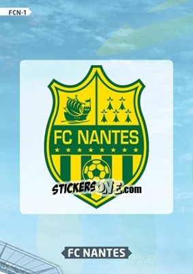 Sticker LOGO - FOOT 2013-2014. Adrenalyn XL n. FCN-1 - Panini