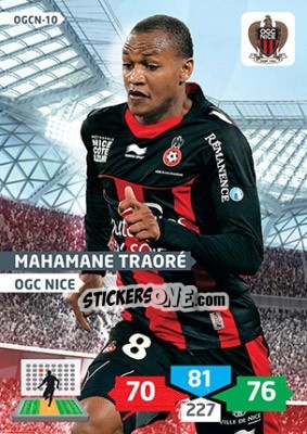 Sticker Mahamane Traoré - FOOT 2013-2014. Adrenalyn XL - Panini