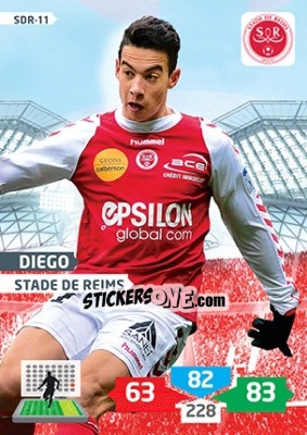Sticker Diego - FOOT 2013-2014. Adrenalyn XL n. SDR-11 - Panini