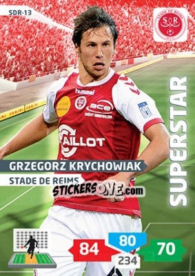 Sticker Grzegorz Krychowiak - FOOT 2013-2014. Adrenalyn XL - Panini