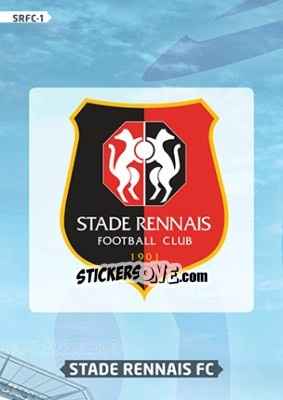 Sticker LOGO - FOOT 2013-2014. Adrenalyn XL n. SRFC-1 - Panini