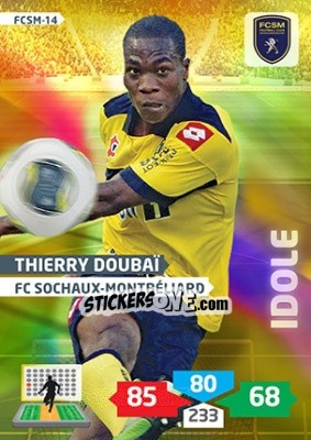 Figurina Thierry Doubaï - FOOT 2013-2014. Adrenalyn XL - Panini