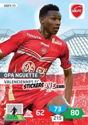 Figurina Opa Nguette - FOOT 2013-2014. Adrenalyn XL - Panini