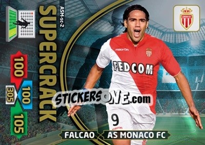 Sticker Falcao - FOOT 2013-2014. Adrenalyn XL n. ASM-sc-2 - Panini