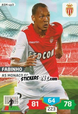 Sticker Fabinho - FOOT 2013-2014. Adrenalyn XL - Panini