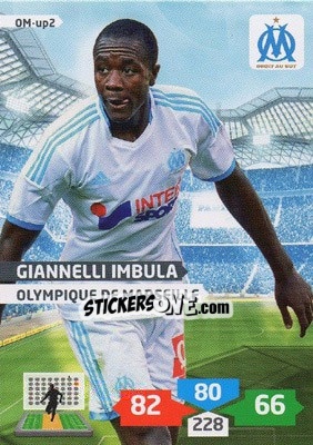 Cromo Giannelli Imbula - FOOT 2013-2014. Adrenalyn XL n. OM-up2 - Panini