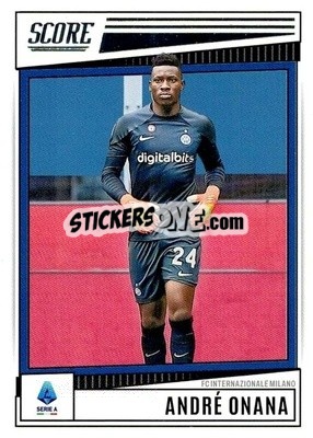Sticker Andre Onana - Score Serie A 2022-2023
 n. 72 - Panini