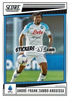 Sticker Andre-Frank Zambo Anguissa - Score Serie A 2022-2023
 n. 142 - Panini