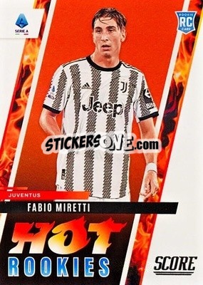 Sticker Fabio Miretti - Score Serie A 2022-2023
 n. HR10 - Panini
