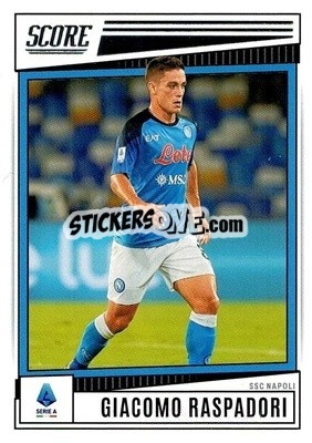 Sticker Giacomo Raspadori - Score Serie A 2022-2023
 - Panini