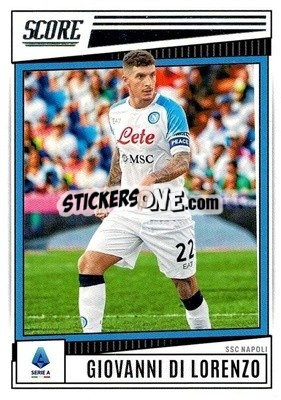 Sticker Giovanni Di Lorenzo - Score Serie A 2022-2023
 n. 145 - Panini