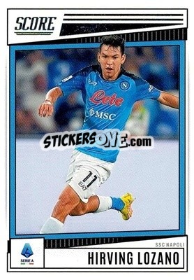 Sticker Hirving Lozano - Score Serie A 2022-2023
 - Panini