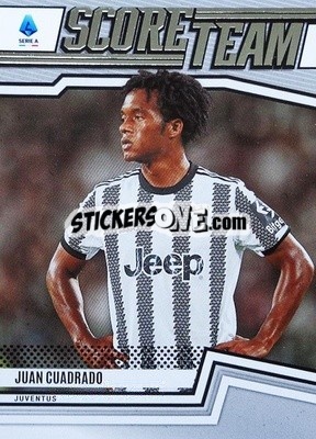 Sticker Juan Cuadrado - Score Serie A 2022-2023
 n. ST19 - Panini