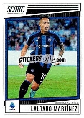 Sticker Lautaro Martinez - Score Serie A 2022-2023
 n. 76 - Panini