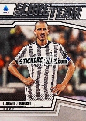 Sticker Leonardo Bonucci - Score Serie A 2022-2023
 - Panini