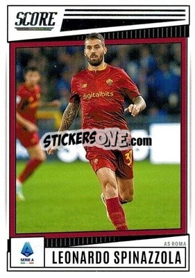 Sticker Leonardo Spinazzola - Score Serie A 2022-2023
 - Panini