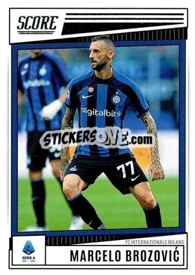 Sticker Marcelo Brozovic - Score Serie A 2022-2023
 n. 77 - Panini