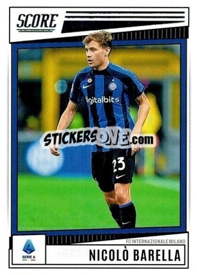 Sticker Nicolo Barella - Score Serie A 2022-2023
 n. 78 - Panini