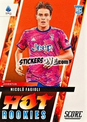 Sticker Nicolo Fagioli - Score Serie A 2022-2023
 n. HR12 - Panini