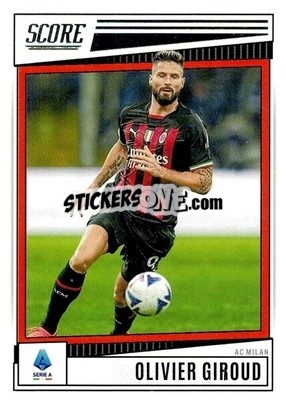 Sticker Olivier Giroud - Score Serie A 2022-2023
 - Panini