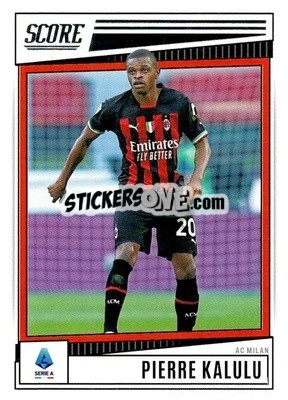 Sticker Pierre Kalulu - Score Serie A 2022-2023
 n. 7 - Panini