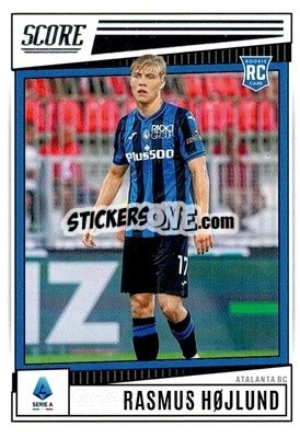 Sticker Rasmus Hojlund - Score Serie A 2022-2023
 - Panini