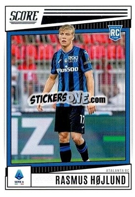 Sticker Rasmus Hojlund - Score Serie A 2022-2023
 n. 38 - Panini