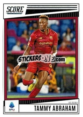 Sticker Tammy Abraham - Score Serie A 2022-2023
 - Panini