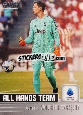Sticker Wojciech Szczesny - Score Serie A 2022-2023
 n. AHT5 - Panini