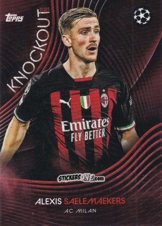 Sticker Alexis Saelemaekers - UEFA Champions League Knockout 2022-2023
 n. 3 - Topps