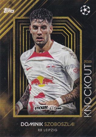 Cromo Dominik Szoboszlai - UEFA Champions League Knockout 2022-2023
 n. 37 - Topps