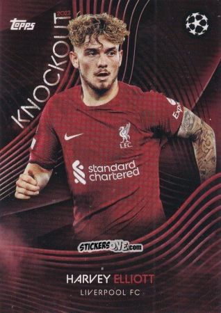 Sticker Harvey Elliott - UEFA Champions League Knockout 2022-2023
 n. 11 - Topps